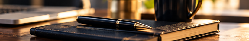 Professional executive desk stationery